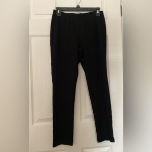 Talbots Pull-on Casual Work Pants Stretch Skinny Leg Black S